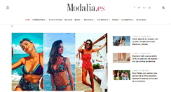 Desktop Screenshot of modalia.es