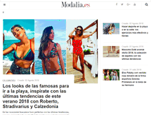 Tablet Screenshot of modalia.es